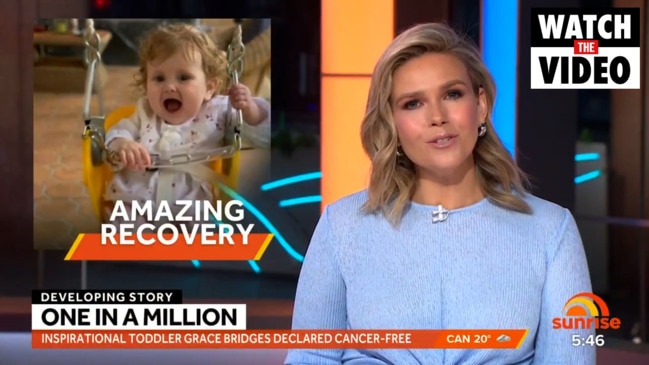 Edwina Bartholomew shares heartwarming news on touching story (Sunrise)