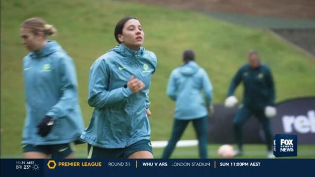 Sam Kerr in doubt for Matildas’s friendly against England