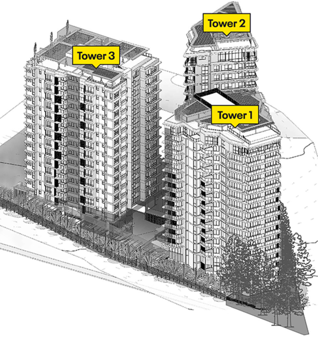 Plans for the Lambert St, Kangaroo Point, development.