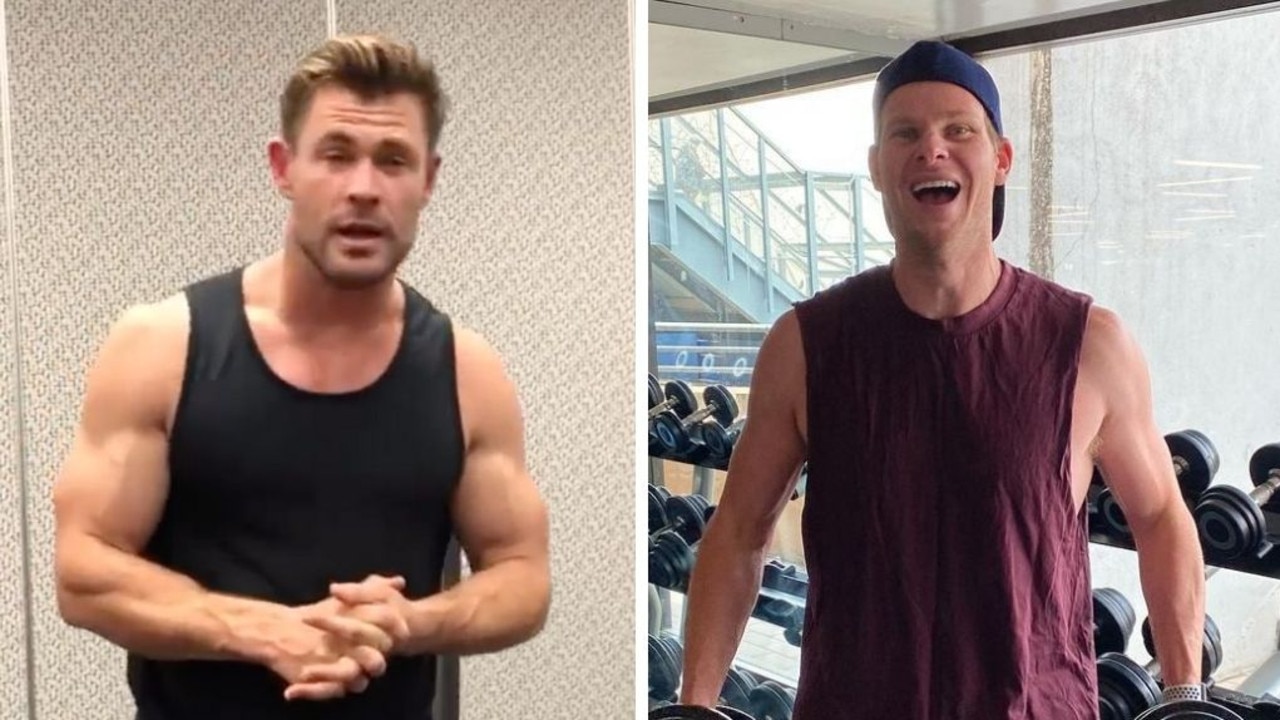 Cricket news: Steve Smith with Chris Hemsworth trainer ahead of ...