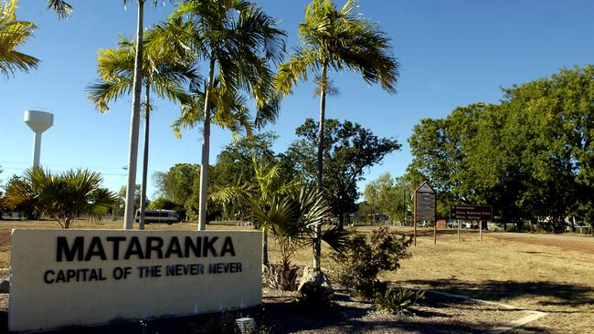 A man has died after being run over at Mataranka.
