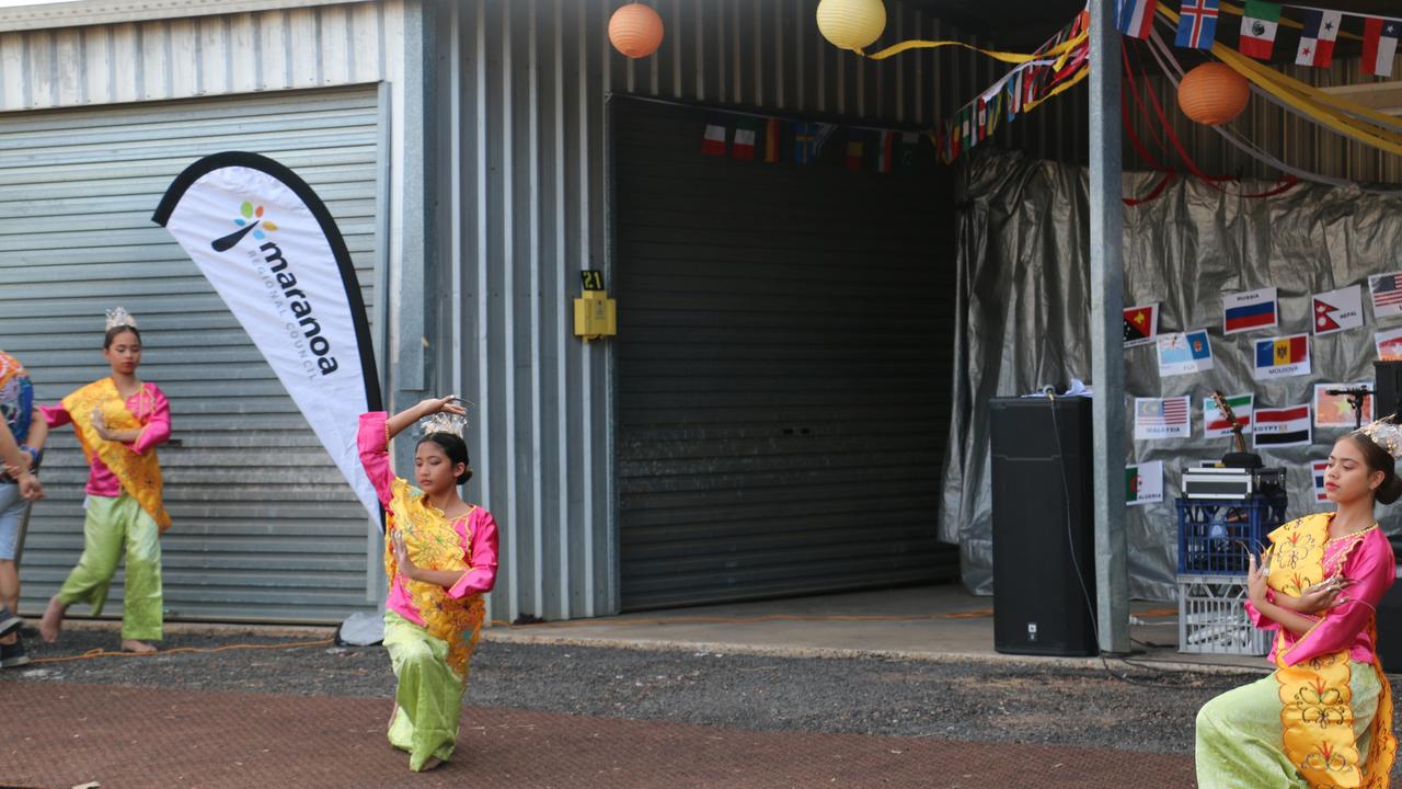 Hundreds of Maranoa residents gathered to celebrate Harmony Day and attend the Butter Factory Twilight Markets in Roma 2023.