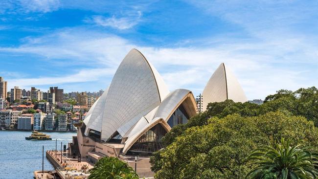 The view from 82/7 Macquarie St, Sydney which sold for $4.005m at auction over the weekend.