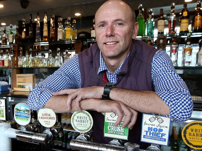 Banjo Patterson Hotel Licensee Cameron McKid says local publicans have banded together to keep troublemakers out of their establishments. Picture: Kym Smith