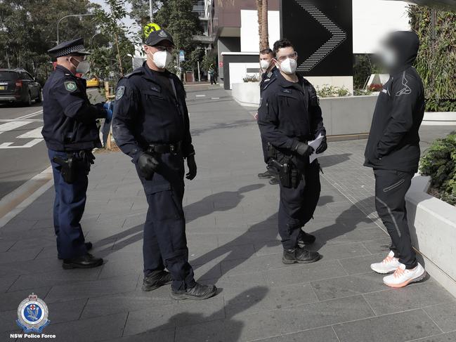 Ghassan Amoun arrested by police. Picture: NSW Police