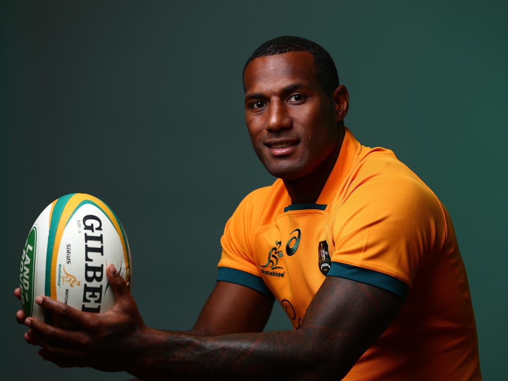 Suliasi Vunivalu has been recalled to Australia’s starting team. Picture: Chris Hyde/Getty Images for Rugby Australia