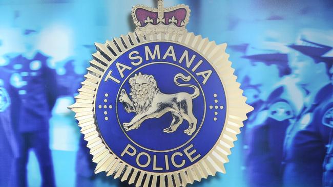 The Tasmania Police badge Picture: MATHEW FARRELL logo / emblem / badge / Taspol / Tassie Police / cops /