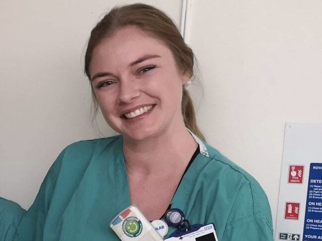 Harriet Yeates, 27, of Townsville, is an occupational therapist in London. Picture: Supplied