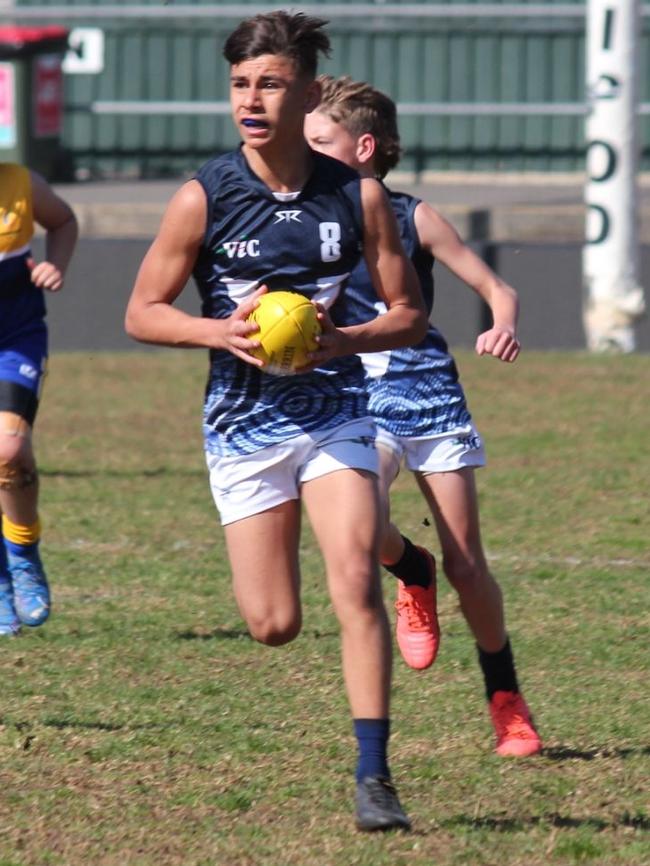 South Morang Football Club talent Deon luttrell. (Supplied)