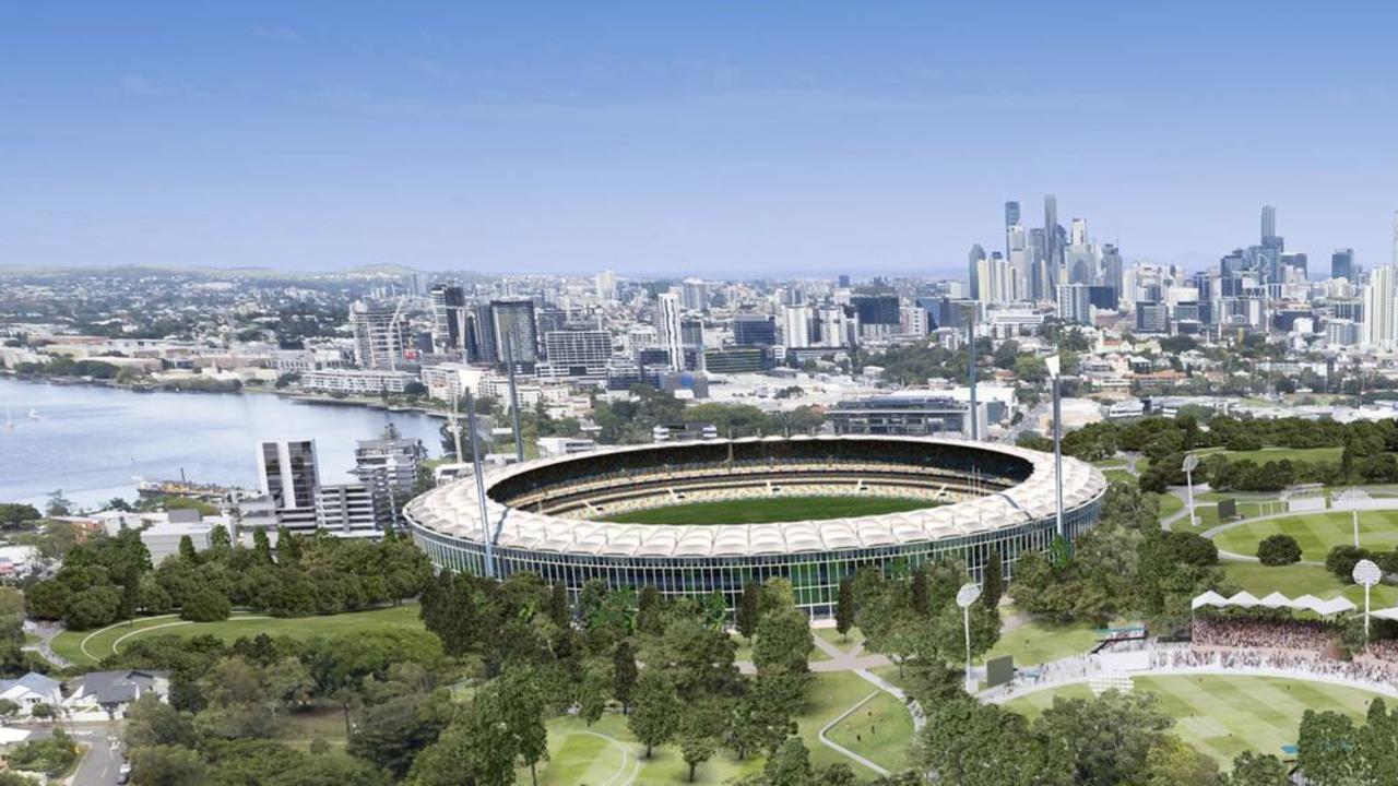 Albion Olympic Park’s stadium proposal for Brisbane 2032. Picture: Supplied