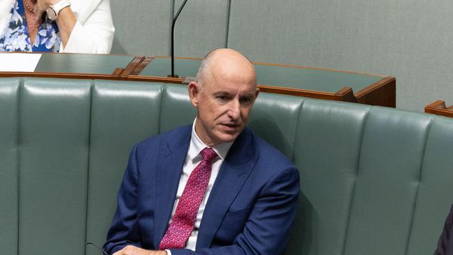 Former Morrison government minister Stuart Robert has strenuously denied any wrongdoing in relation to Synergy 360. Picture: NCA NewsWire / Gary Ramage