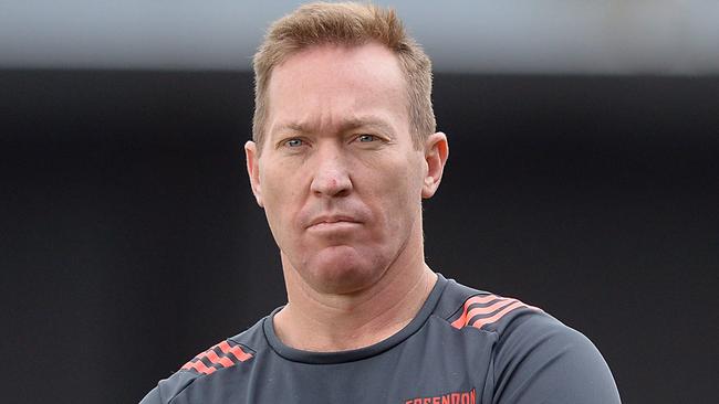 Essendon’s former high performance coach, Dean 'The Weapon' Robinson.