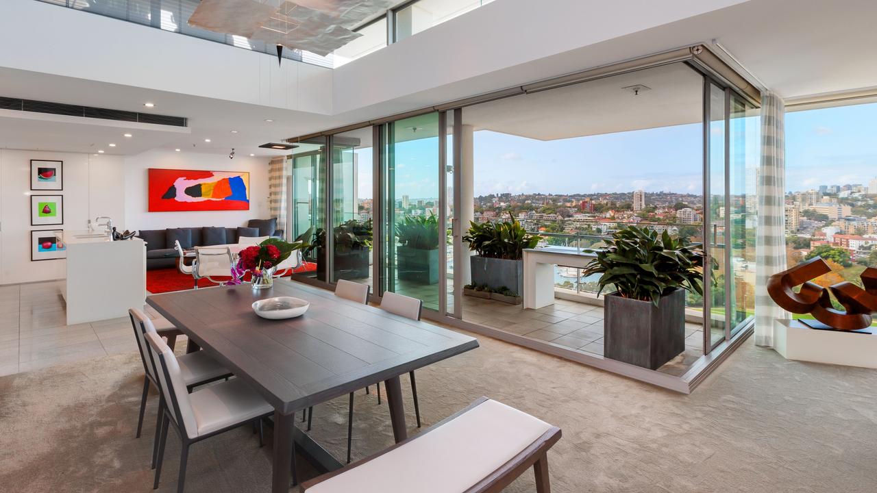 The Encore penthouse that Tina Green sold for nearly $18m via Boon and Cox.