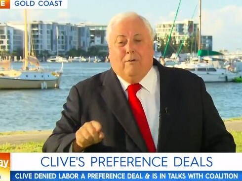 Clive Palmer's bizarre rant on the Today show