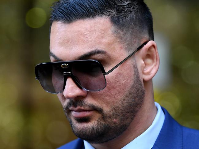 SYDNEY, AUSTRALIA - NCA NewsWire Photos AUGUST, 13, Salim Mehajer leaves the Downing Centre Court in Sydney. Picture: NCA NewsWire/Joel Carrett