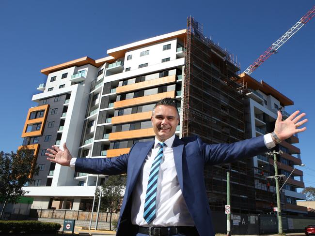 Mr Makowski said Phillip Square would be the benchmark for the Campbelltown CBD. Picture: Robert Pozo