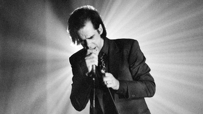 Nick Cave performing in 2001. Picture: Alamy