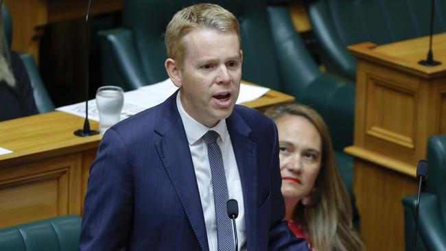 NZ Prime Minister Chris Hipkins is taking a harder stance on defence. Picture: Getty Images.