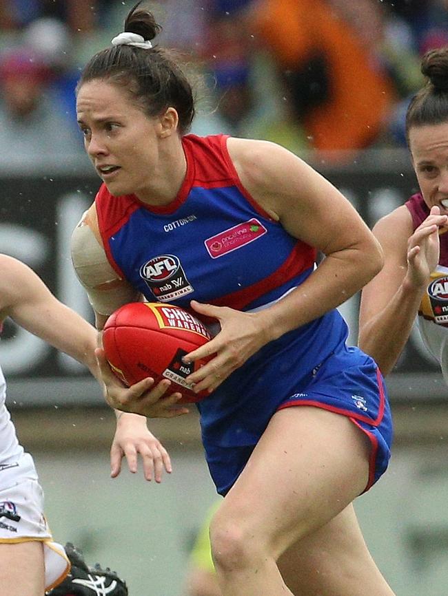 Emma Kearney in action during the AFLW Grand Final.