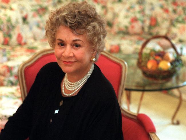 Actress Joan Plowright has died at the age of 95. Picture: Supplied