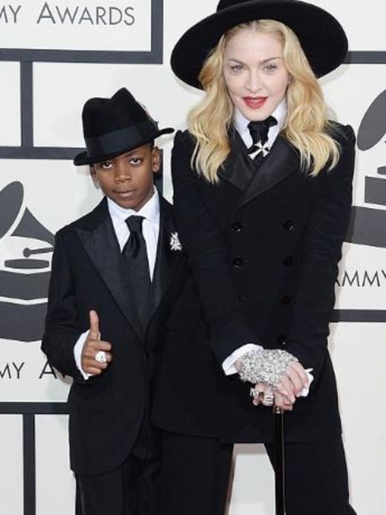 Madonna adopted her son David with her ex. Picture: Getty Images