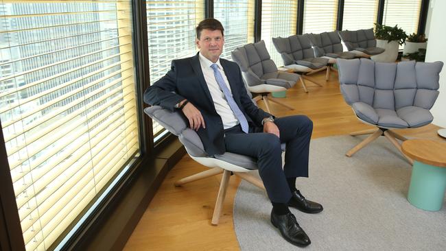 Former AGL chief executive Brett Redman. Picture: Britta Campion