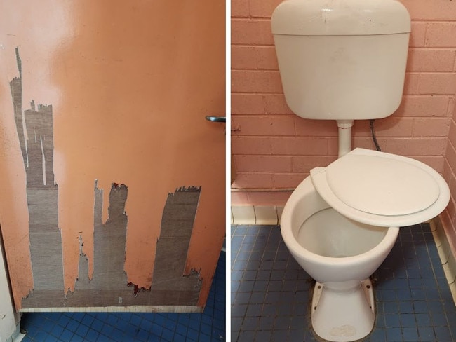 ‘Uncomfortable’: Parents slam school toilets. Picture: Change.org