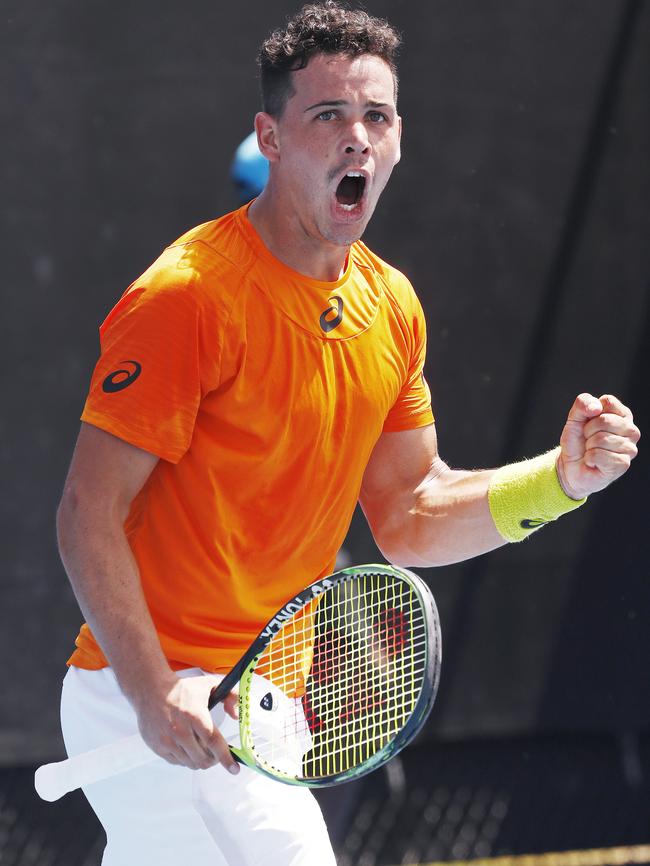 Alex Bolt has his sights set on the Australian Open. Picture: Michael Klein