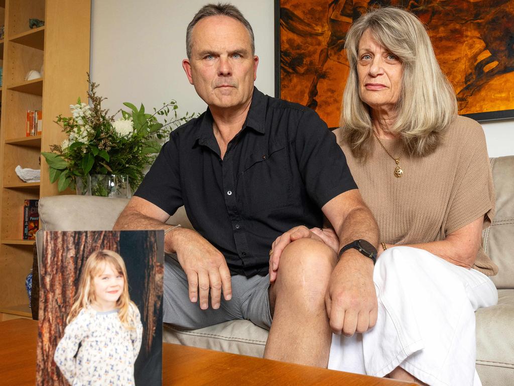 Elise Hodder’s parents, Michael and Pauline. Picture: Mark Stewart