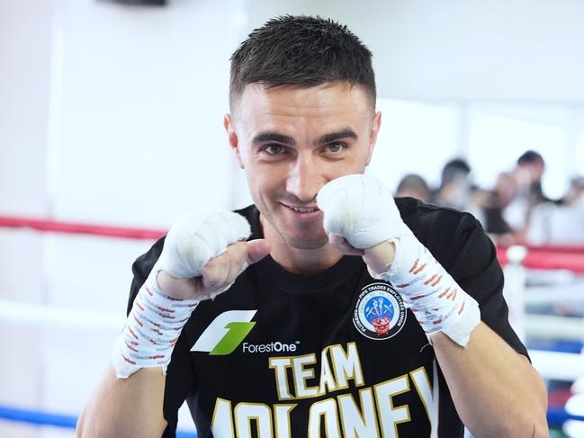 Jason Moloney is set to fight in front of a record-breaking crowd.