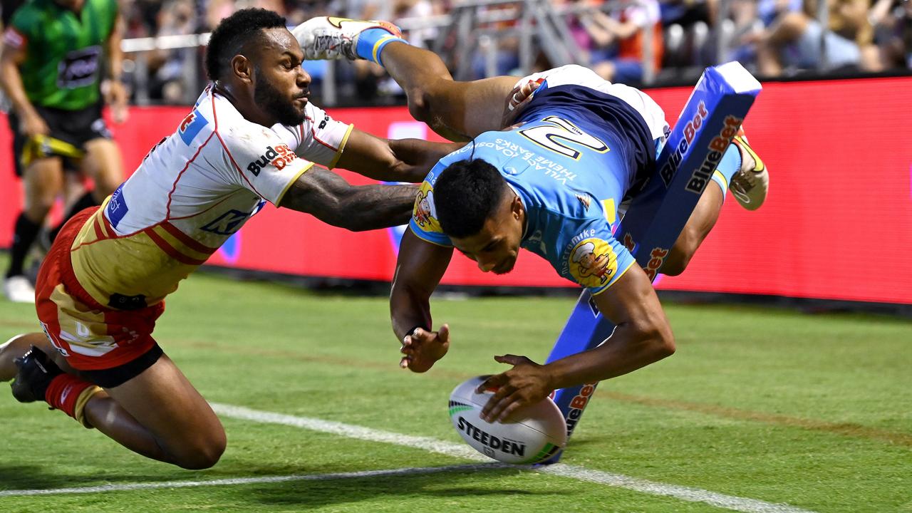 Alofiana Khan-Pereira is a try-scoring freak. Picture: Getty