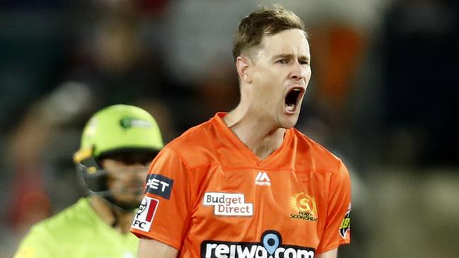 Jason Behrendorff has found form in recent games for Perth Scorchers.