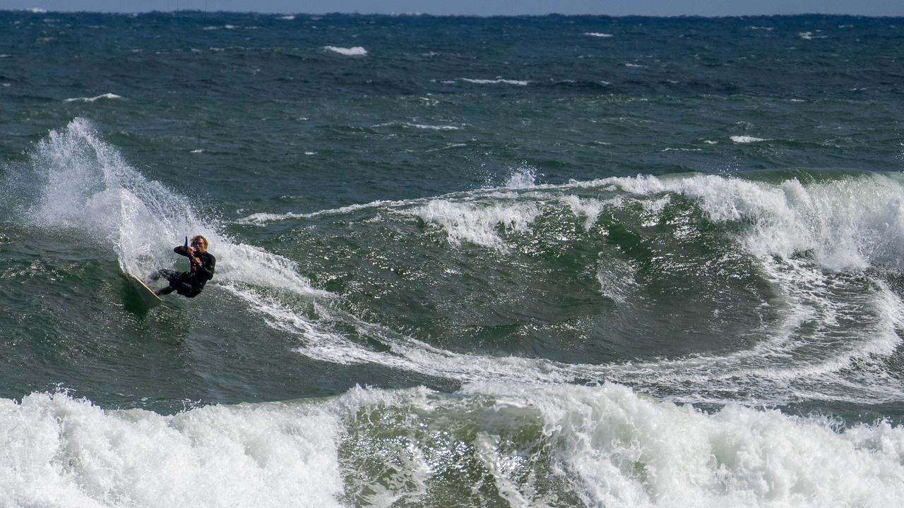 The 2021 Kiteboarding Australia Wave Nationals event was held in Torquay and Fairhaven at the weekend. Picture: Ollie Jacobs