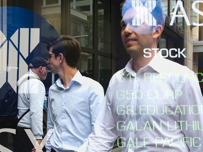 SYDNEY, AUSTRALIA : NewsWire Photos - SEPTEMBER 25 2024 ;A general view of the ASX in the CBD in Sydney after Rates were put on hold by the Reserve Bank yesterday. Picture: NewsWire / Gaye Gerard