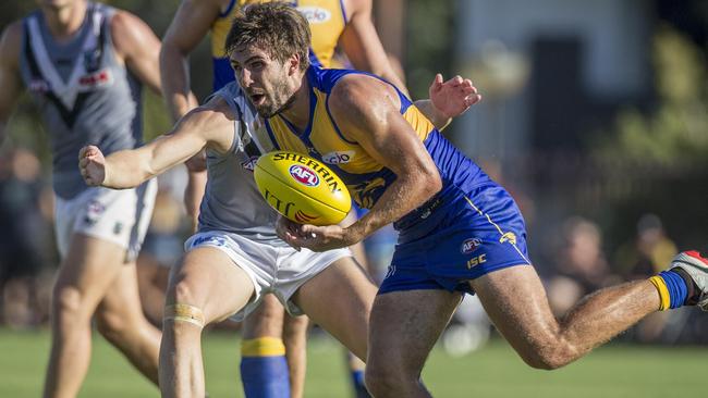 Andrew Gaff was a standout for the Eagles. Picture: AAP Images