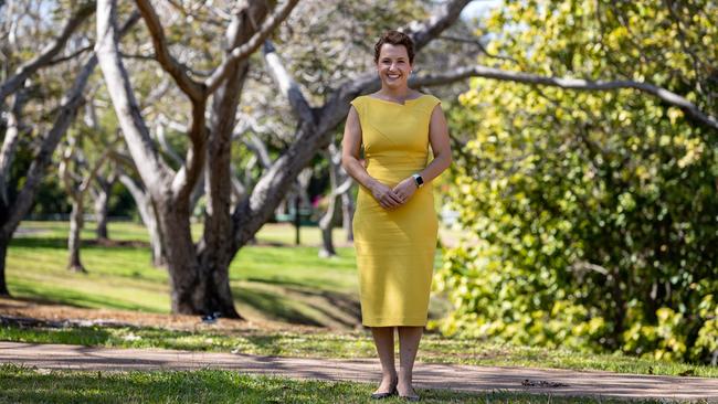 Northern Territory Opposition Leader and CLP leader Lia Finocchiaro in Darwin. Picture: News Corp Australia