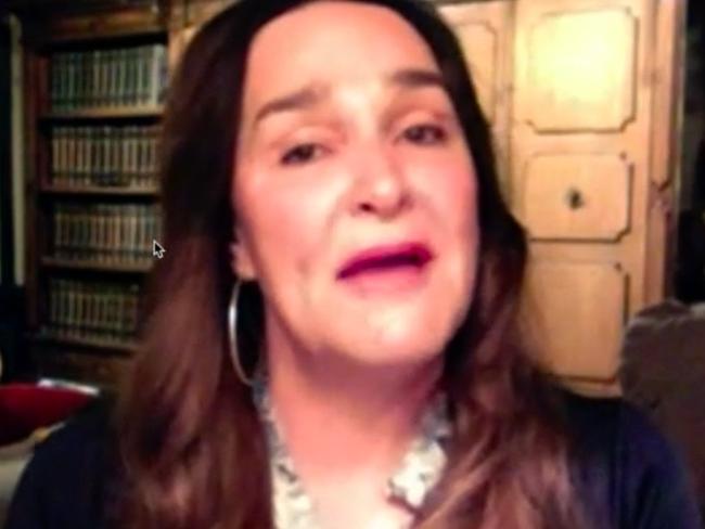 Kate Langbroek said the situation in Italy has become harder to cope with as time has gone on. Picture: Channel 10