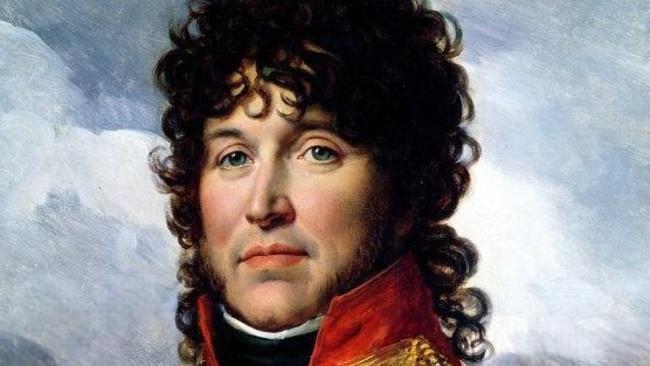 An 1808 portrait of Joachim Murat, king of Naples, by Francois Gerard.