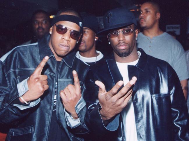 Jay Z &amp; Sean "Diddy" Combs pictured together in 2000. Picture: Jeff Kravitz/FilmMagic/Getty Images