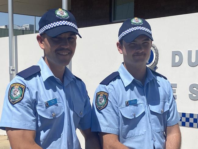 Orana Mid-Western Police District new recruits. Photo: Tijana Birdjan