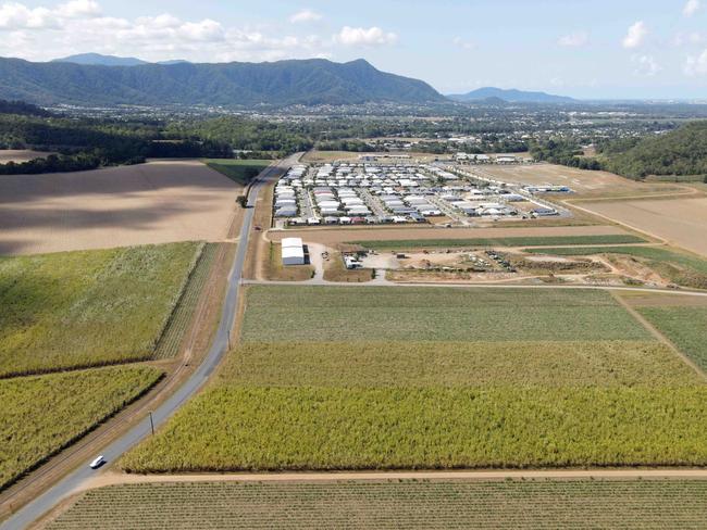 Vacant land at Mt Peter in the Cairns southern growth corridor, where the 1,500 home Pinecrest Estate is to be built. The existing Mt Peter Estate can be seen in the background. Picture: Brendan Radke