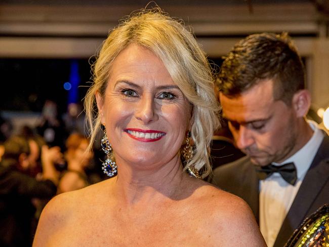 Kylie Blucher on the red carpet at the 60th TV Week Logies Awards at The Star Gold Coast. Picture: Jerad Williams.