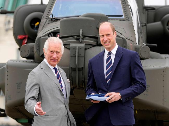 King Charles has issued a warning to Prince William, a royal expert claims. Picture: AFP