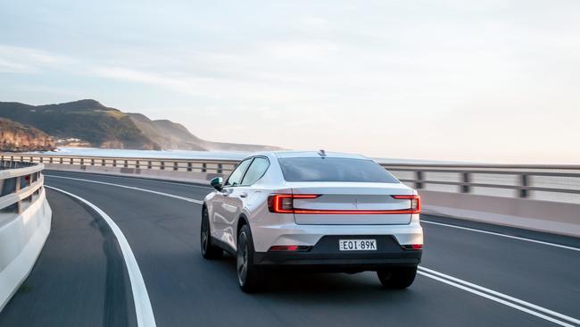 Prices for the Polestar 2 start from just over $60,000 drive-away.