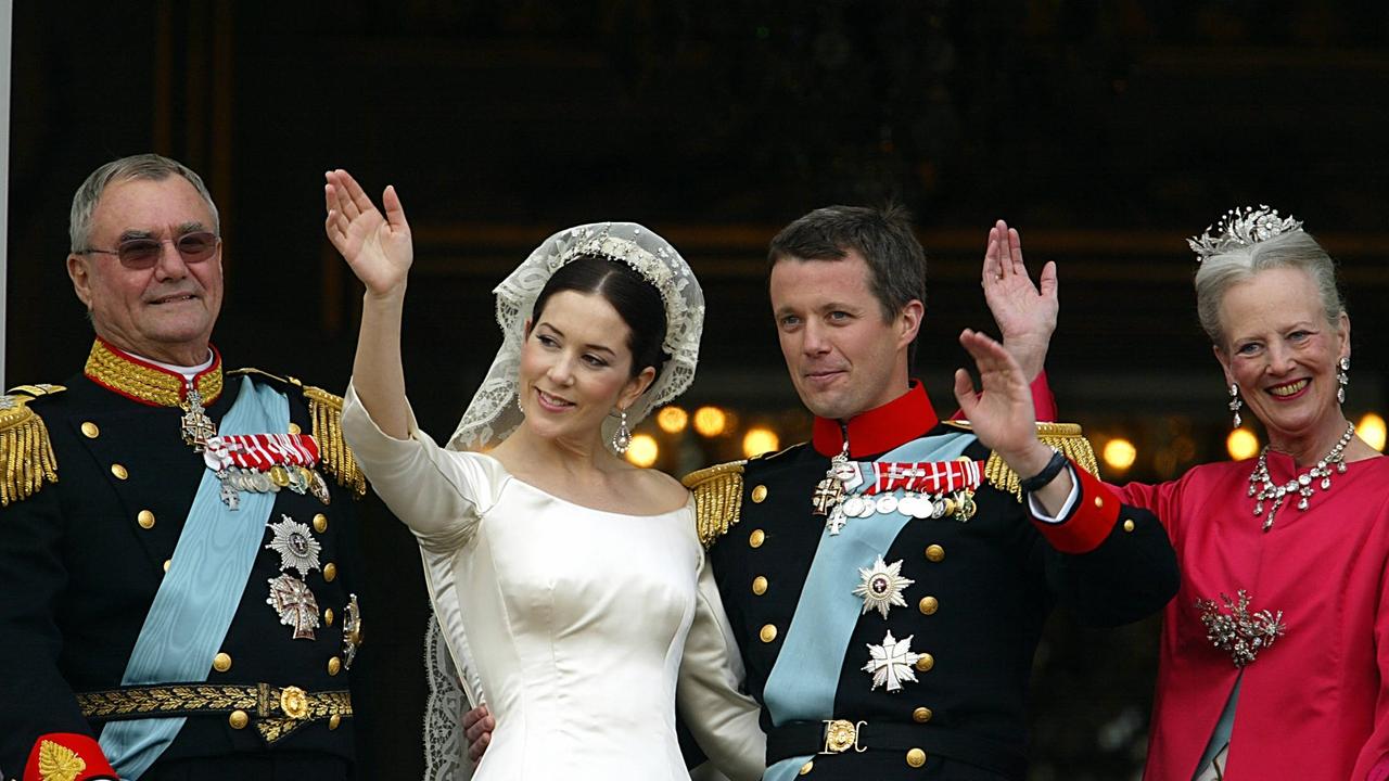 The couple were married in 2004. Picture: AFP PHOTO/ODD ANDERSEN