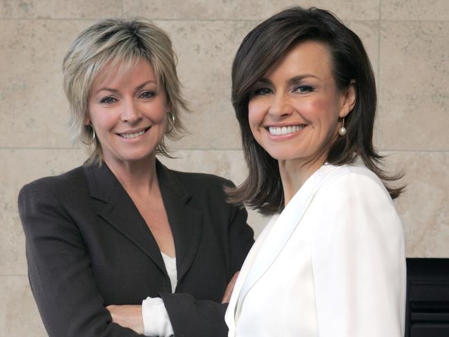 Liz Hayes and Lisa Wilkinson, in Sydney. Picture: Supplied