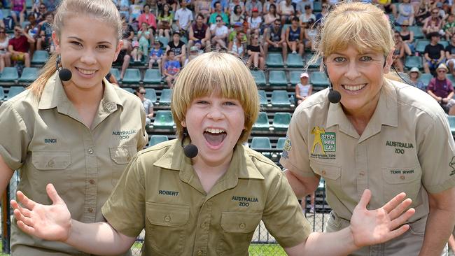 The irrepressible Irwin clan. Picture: Ben Beaden / Australia Zoo
