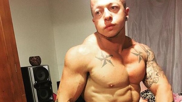 Big boy indeed, Jake Gutter used to go by the Instagram handle: “bigboy gains”. Picture: Instagram
