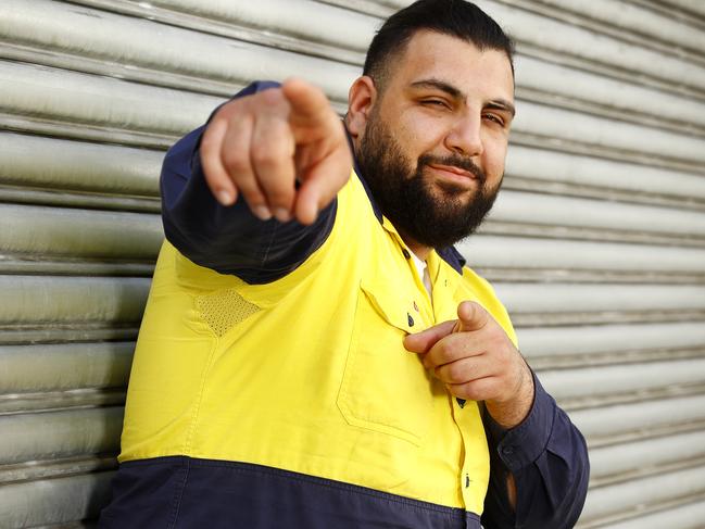 Mohammed Bou Merhi pictured in Surry Hills today. Picture: Sam Ruttyn