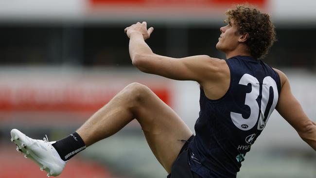 Make the most of Charlie Curnow’s hot and cold form – if the fixture allows it. Picture: Michael Klein